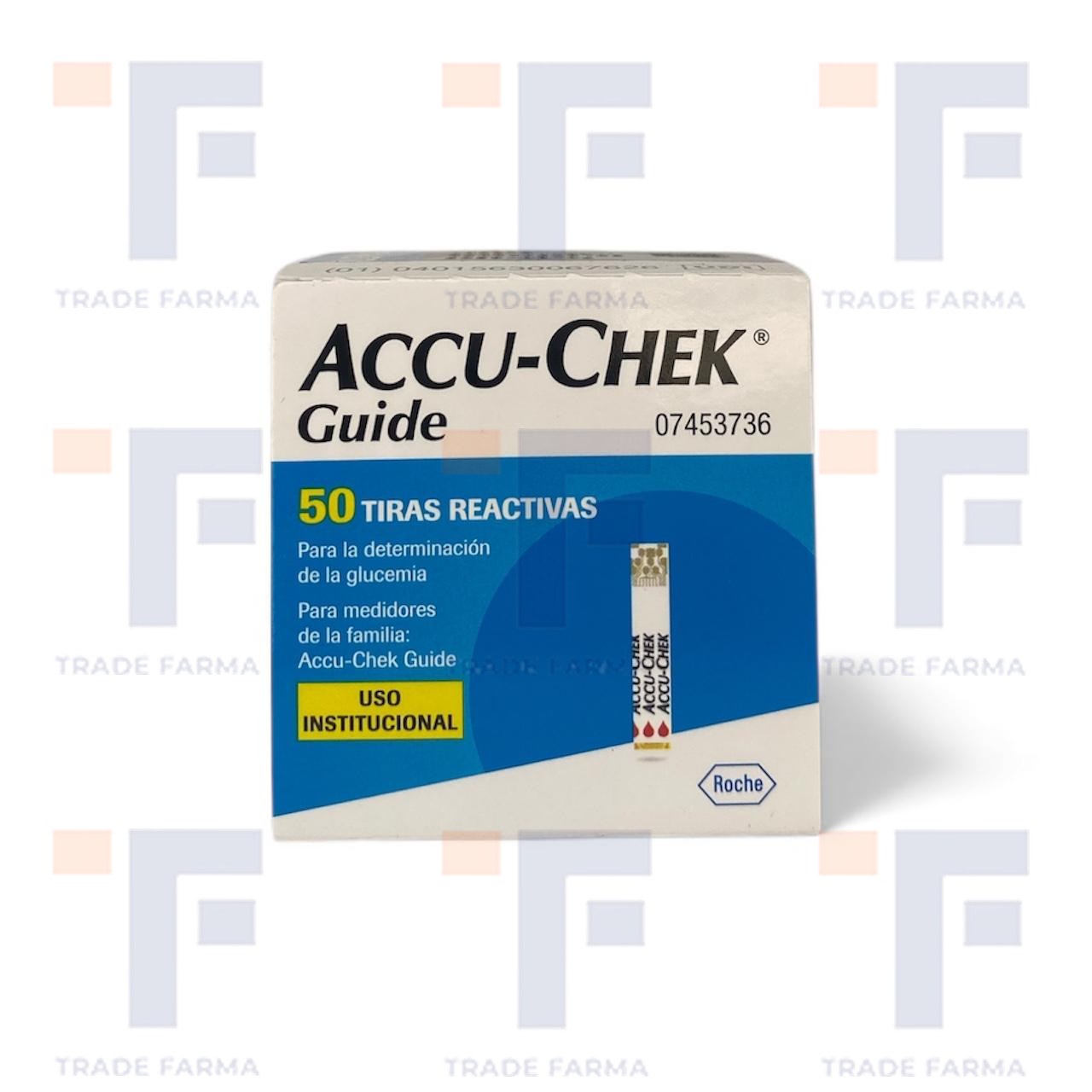 ACCU-CHEK GUIDE TIRAS REACTIVAS X 50