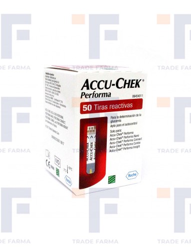 ACCU-CHEK PERFORMA TIRAS REACTIVAS X 50 UNID.